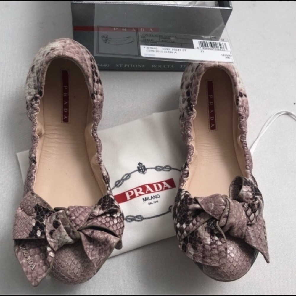 Prada St. Pistone Roccia 3F5440 snake print